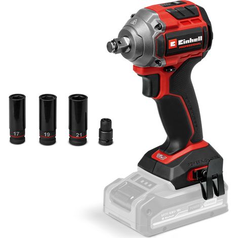 Einhell Professional Boulonneuse Compact sans fil TP-CW 18/260-C Li BL - Solo PXC (18V, 260 Nm, Brushless) Livré sans Batterie ni Chargeur
