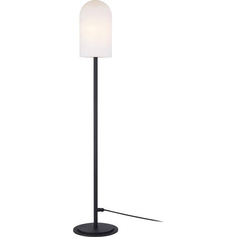 Markslojd AFTERNOON Lampadaire Globe Portable 1 Lumière Big Noir, Blanc, IP44 (1/3)