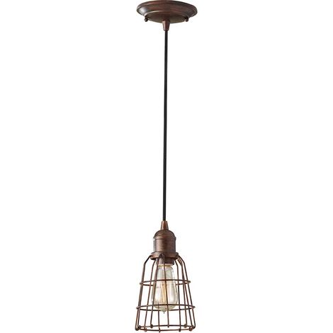 Elstead Urban Renewal - Lampadario Parigino Bronzo a 1 Luce, E27