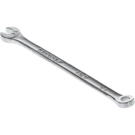 Llave mixto DIN 3113 A, ISO 3318, lado e/planos : 3,5 mm, Largo 78 mm