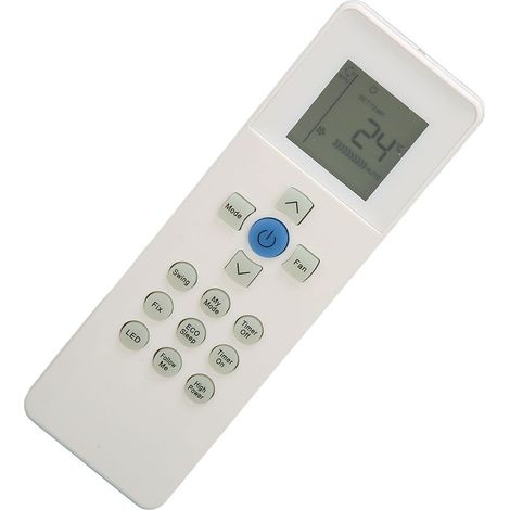 Télécommande de climatiseur - Pour climatiseur Carrier RG67N BGEF RG67V BGEF, Remplacement de la télécommande du climatiseur（1pc） (1/5)