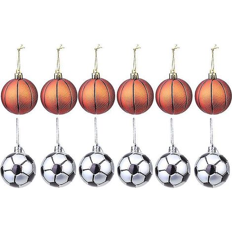 12 Stück festliche Weihnachtskugeln zum Aufhängen (1/3)
