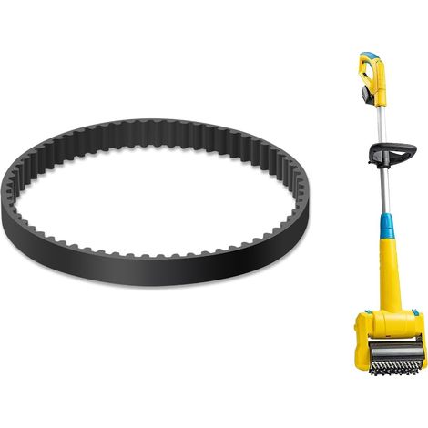 1 Courroie Trapézoïdale - Accessoire De Transmission - Compatible Gloria Multibrush Speedcontrol Et Li-on - Pour Scarificateur Et Coupe-bordure - Noir - 90x12cm