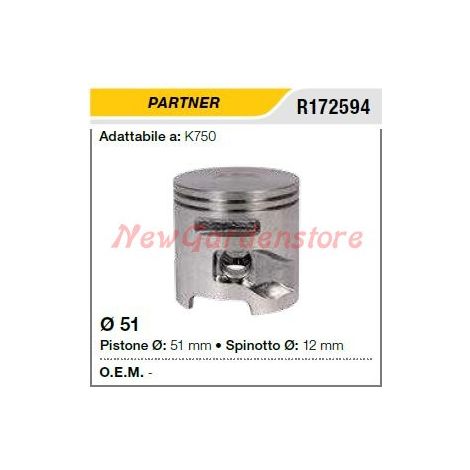 Segmentos de bulón PARTNER muñón K750 172594