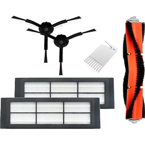 Hauptseitenbürste mit HEPA-Filter für Xiaomi Roborock T4 T6 Staubsauger (1/4)