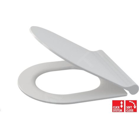 Alca - Abattant WC Slim, SoftClose, duroplast, blanc A67SLIM (1/5)