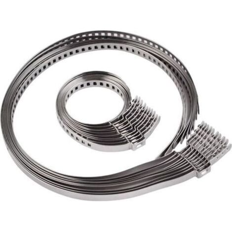10 Pcs Collier Soufflet Cardan,Pince De Joint HomocinéTique d'arbre à Cardan Collier De Serrage en Acier Inoxydable Réglable (1/5)