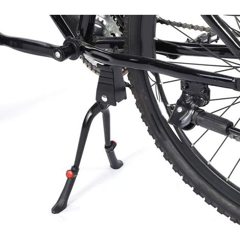 Béquille de vélo, béquille latérale de vélo béquille arrière béquille de vélo réglable en hauteur à double jambe pour vélos de 24 à 28 pouces-Fei Yu (1/5)