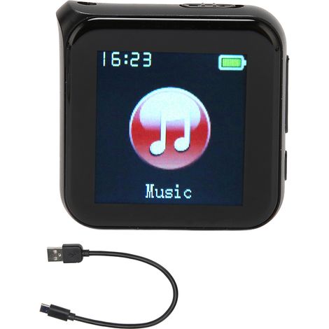 Enregistreur vocal MP3 multifonction, radio livre électronique, réveil, réduction de bruit HD, HiFi numérique 8G (1/5)