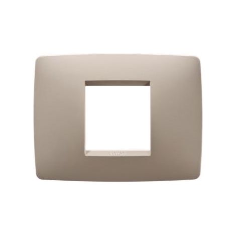 PLAQUE ONE 2P CHANVRE GEWISS GW16102TC