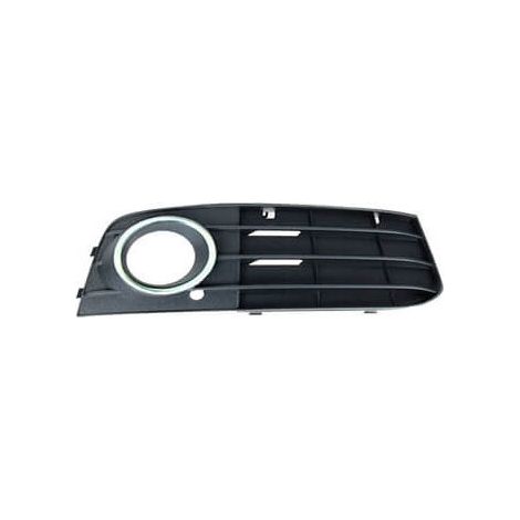 Grille de pare-choc avant droite noire et chromée Audi A4 4 B8 phase 1 2008-2011