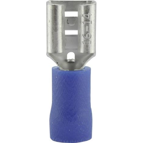 Connettore a lama Vogt 3906 larghezza 6,3 mm parzialmente isolato