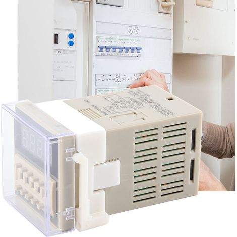 Hochwertiges O111ROM DH48S-2Z LCD-Display-Timer-Verzögerungsrelais, 8-polig, 0,01S-9999H (24VAC/DC) (1/5)