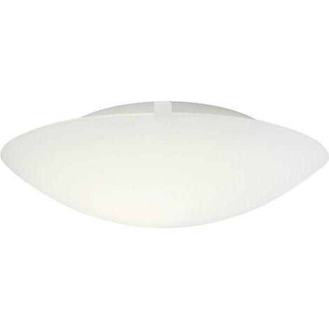 STANDARD plafonnier Métal-Verre Blanc E27 - Nordlux 25326001 (1/3)