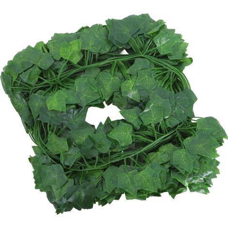 1Set Vine Garland Realistische Grüne Hängende Dekorationen für Party und Atmosphäre Reusable (1/5)