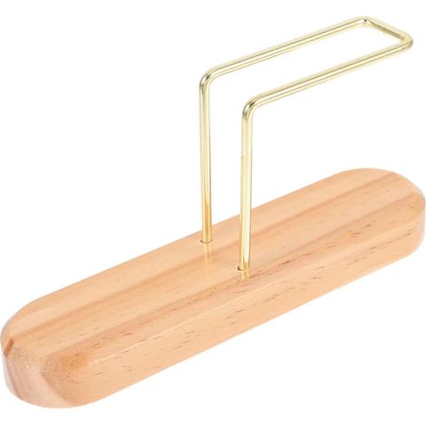 Panier ou organiseur pour accessoires de café, lot de 1, en bois et métal, couleur bois.-AquaForge (1/5)
