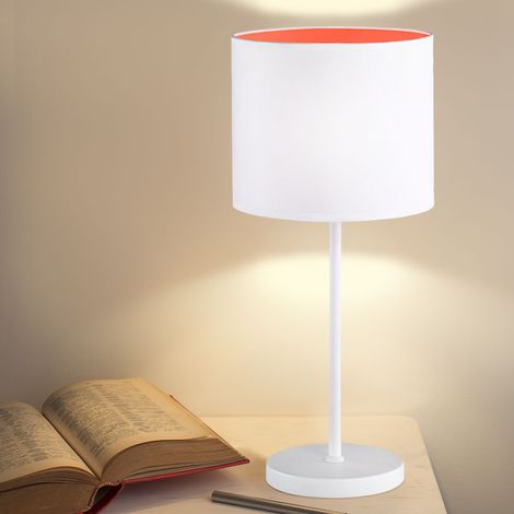 Lampada da tavolo E27 bianco arancione ufficio soggiorno 1 fiamme ACTION VARIETY 872301061800