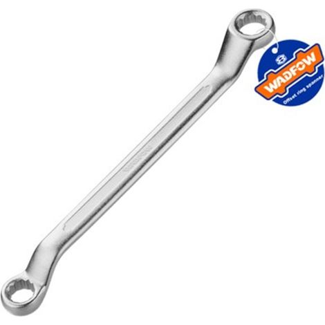 Llave De Estrella Acodada Tolsen 10x11mm Cromo Vanadio  DIN838