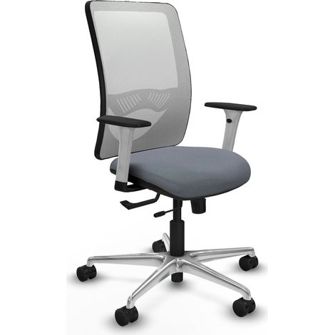 Chaise de bureau piqueras y crespo Zulema crème mousse haute densité (1/2)