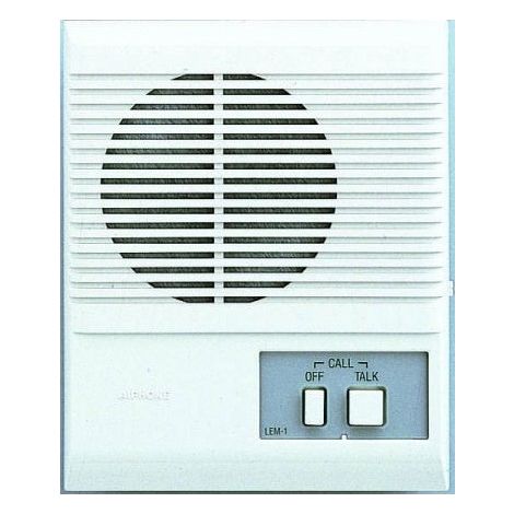 Aiphone – Poste maître à 1 direction LEM1 – Interphone sur HP – Réglage volume – Pose bureau ou mural – 1 canal de communication