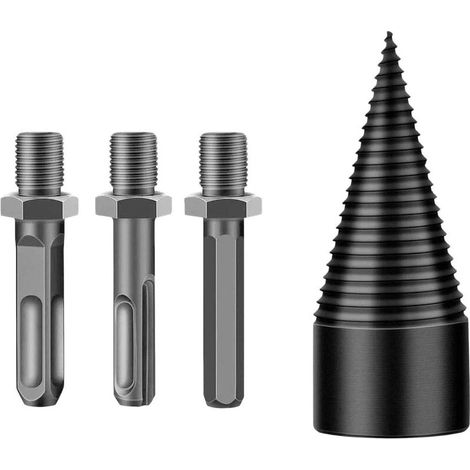 Brocas para taladrar, herramientas para taladrar madera, calefacción de madera, cono de madera, tornillo cónico, broca cónica para madera, taladro de alta movilidad (1/5)