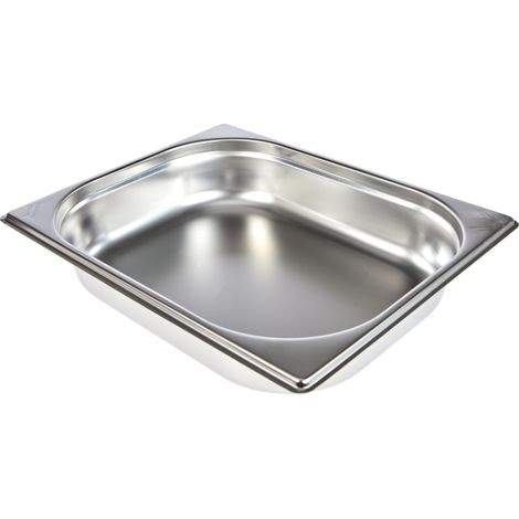 Lacor 66265Z - Vaschetta 1/2 in acciaio INOX, 265 x 325 x 65 mm (1/4)