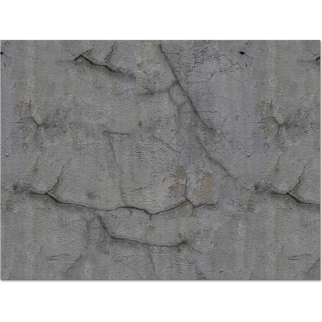 CRÉDENCE CUISINE Ancien - Béton - Mur 90x70 cm (1/5)
