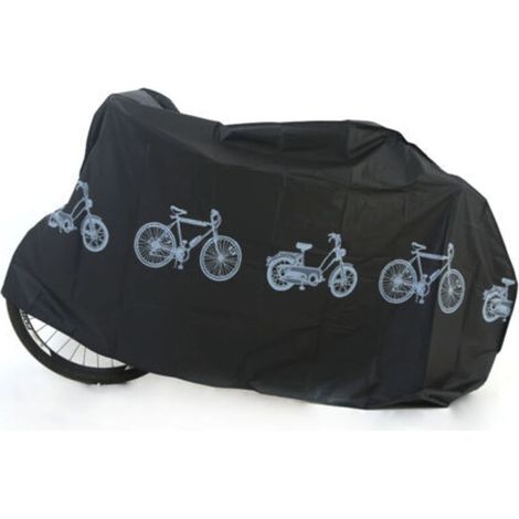 (Black) Waterproof Protective Cover for Bicycle, 200X100cm Dustproof Protection for Bicycle, Electric Car (1/4)