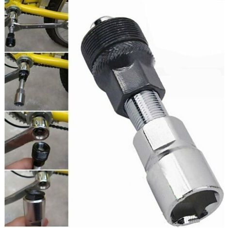 Extracteur De Maniv De Pédalier De Vélo - Outil Réparation De Vélo - Démonte Pédalier Vtt Shimano Mtb Crank Puller Remover (1/4)