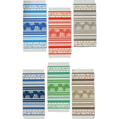 Trade Shop - STRANDTUCH KORALLE DÜNNES HANDTUCH SPORT STRAND POOL VERSCHIEDENE FARBEN 90X170 - (1/3)