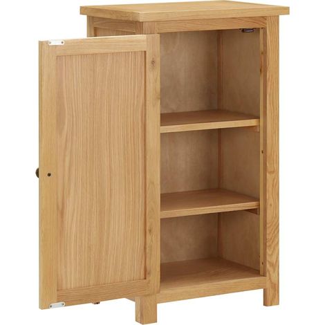 Maison Exclusive - Armoire 45x32x85 cm Bois de chêne massif (1/5)