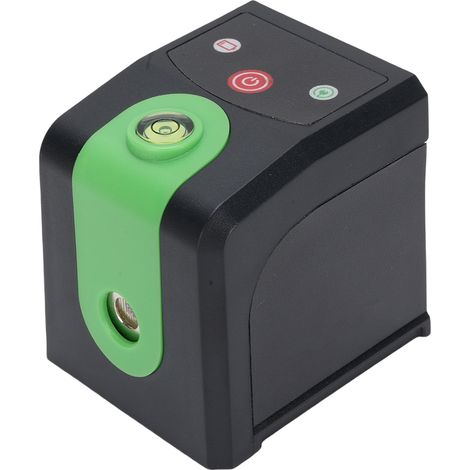 Portable Self-Leveling Laser Level with Rechargeable Battery, Type-C Charging, 2 Lines, ±4.5mm/3 Meter Accuracy, IP54 Waterproof for Tile Ceiling Carpentry Construction Green (1/5)