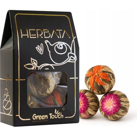 Juego de 3 tés florales en una caja decorativa. IDEAL PARA REGALO. (1/5)