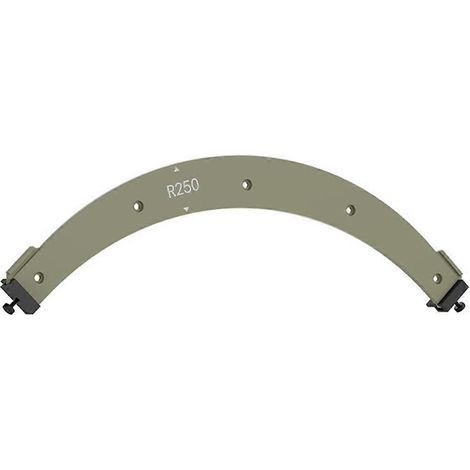 Gabarit d'angle arrondi pour le travail du bois R250