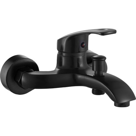 Mexen Fabia grifo de bañera, negro - 746530-70 (1/2)