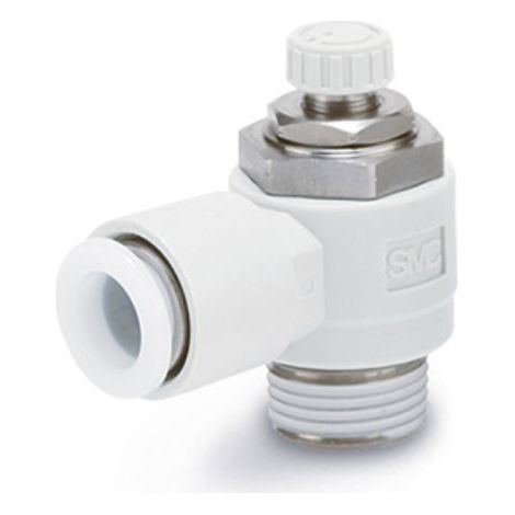 Régulateur de débit SMC AS, G 1/4, R1/4pouce ( Prix pour 1 )