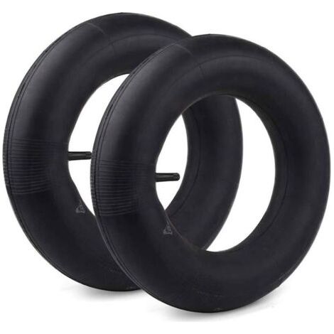 Aiperq 4.80/4.00-8 Tire Inner Tube, Wheelbarrow Wheel Tubes, Trolley Replacement Tubes with Straight Valve, 2 Pieces (1/4)
