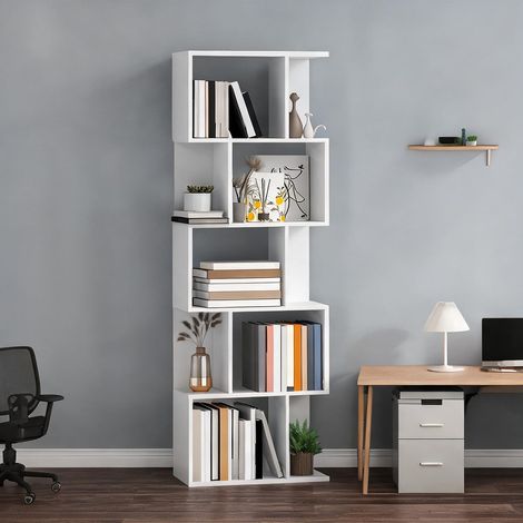 Bibliothèque bianco en truciolato 60 x 24 x 184,5 cm (1/5)