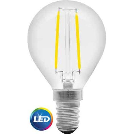 LAMPADA LED A FILAMENTO MOD.'SFERA' E14 4W - 400Lm - 2700K