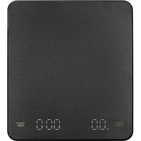 Mini Digital Coffee Scale with Timer Hidden Display LED Precision Measurement (1/5)