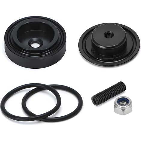 Kit para desmontar el limpiaparabrisas trasero de coches, kit de aluminio para desmontar el limpiaparabrisas trasero de vehículos, kit de cubierta para limpiaparabrisas trasero (negro). (1/5)
