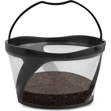 Wiederverwendbarer Kaffeefilter aus Netzgewebe, kompatibel mit Keurig K-Duo Essentials und K-Duo Kaffeemaschinen – Schwarz, PP und Edelstahl 304 (1/5)