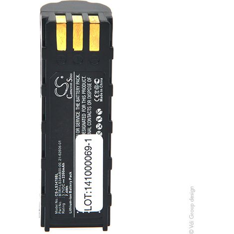 NX - Batterie lecteur codes barres 3.7V 2200mAh - BTRY-LS34IAB00-0021-62606-01 (1/5)