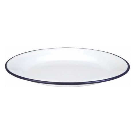 PLATO LLANO ESMALTADO 22CM - IBILI