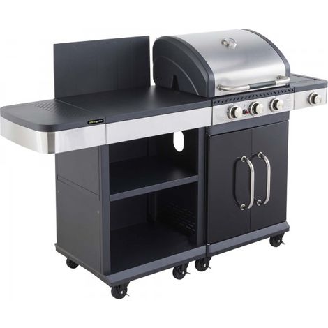 Barbacoa de gas FIDGI 3 + aparador - Cook in Garden (1/5)