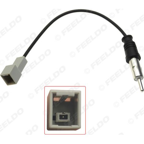 Connecteur femelle pour adaptateurs de câbles radio Hyundai/Kia, câbles de conversion audio/vidéo pour voiture.