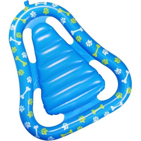 Tapisserie Flotteur De Piscine Pour Chiot Canapé Gonflable Lit Flottant Pour Chien Pour Piscine Chien Sur Le Flotteur De La Piscine Gros Chien Flotte Chien Gonflable Épaissir Pvc (1/5)
