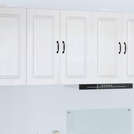 Küchenschrank Kalmar Hochglanz Weiß 80 x 31 x 80 cm
