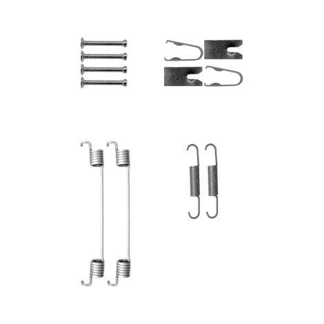 Kit d'accessoires, mâchoire de frein Textar 97048500 LADA