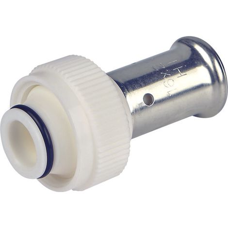 Manchon multicouche avec raccord à visser PVDF - Henco - Eurocone - A visser - Diamètre20mm - 3/4'